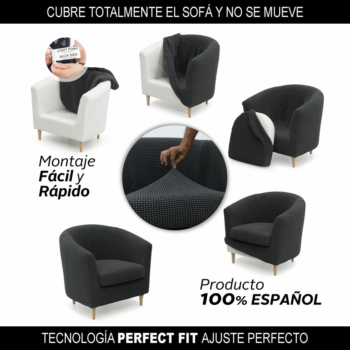 Capa para poltrona Sofaskins (Recondicionado A)